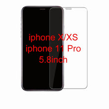 Load image into Gallery viewer, Protective tempered glass for iphone 7 6 6 6s 8 plus 11 pro XS max XR glass iphone 7 8 x screen protector glass on iphone 7 6S 8